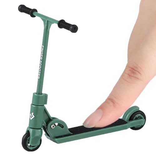 Tretroller – kleines Trick-Scooter-Spielzeug mit 2 Rädern | Faltbarer T-Finger-Scooter | Fingerspitzenbewegung, Lernspielzeug, lustiges Fingerbrettzubehör, rutschfester Griff, verbessert die Koordinat von Alwida