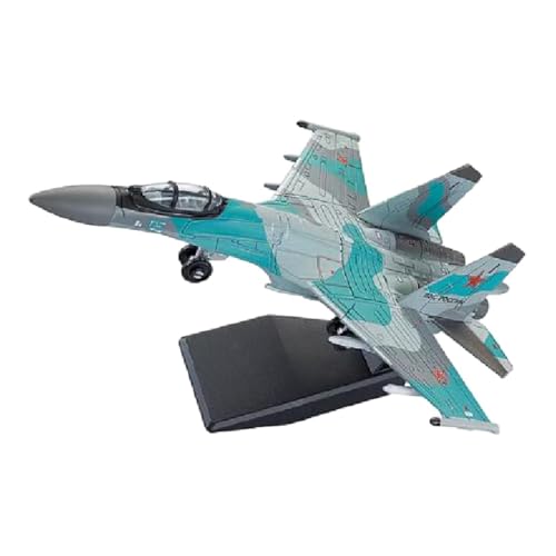 Amagogo 1/100 SU35S Fighter Model Kit Flugzeug Bausteine ​​Simulation Souvenir, Flugzeugverzierung, Bildung für Regal, Schlafzimmer von Amagogo