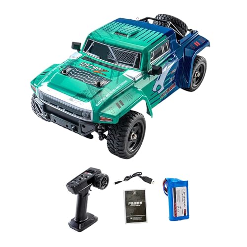 Amagogo 1/12 RC Auto RC Truck 4WD Elektrofahrzeug Robuste Simulation RC Crawler Fernbedienung Auto für Kinder Kinder Geburtstagsgeschenke, Grün 1b von Amagogo