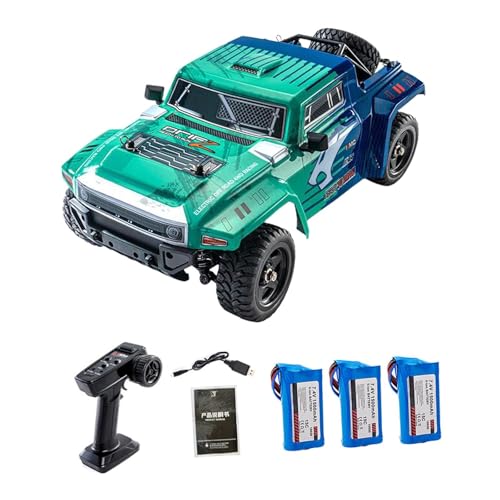 Amagogo 1/12 RC Auto RC Truck 4WD Elektrofahrzeug Robuste Simulation RC Crawler Fernbedienung Auto für Kinder Kinder Geburtstagsgeschenke, Grün 3b von Amagogo