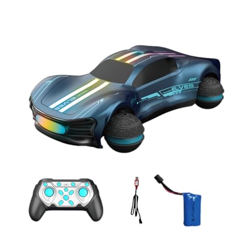 Amagogo 1/16 Maßstab Modell Rennauto Spielzeug High Speed Geburtstagsgeschenk Ferngesteuertes Auto Kinderspielzeug Fahrzeug Mädchen und Jungen Kinder, Blau von Amagogo