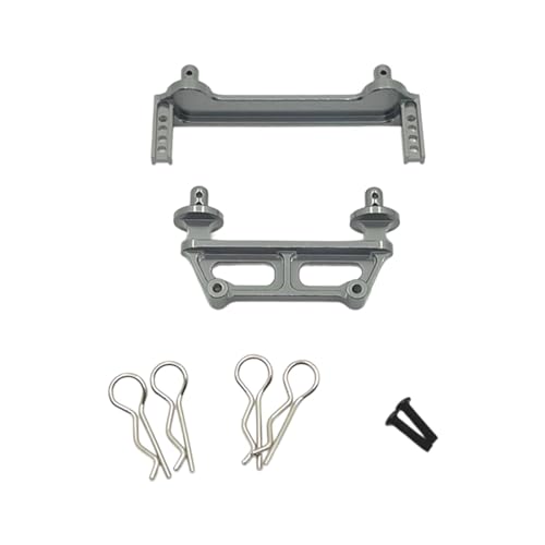 Amagogo 1/16 RC-Karosseriepfostenmontageteile, einfach zu installierendes, Robustes Ersatz-Upgrade für M162 M163 16207 16209 RC-Modellautomodifikation, Hellgrau von Amagogo