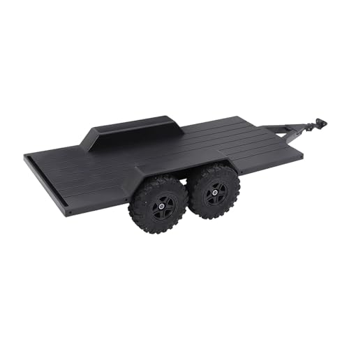 Amagogo 1/18 RC-Anhänger zum Ziehen hinter dem Auto, RC-Crawler-Zubehör, verbessertes Fahrzeugzubehör für 1/18 RC-Crawler-Auto von Amagogo