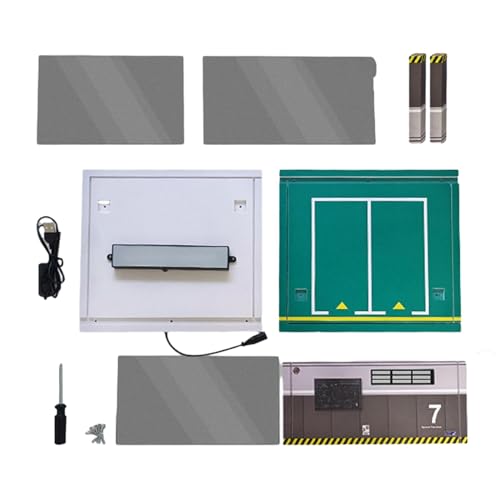 Amagogo 1/32 Montieren Diorama LED Beleuchtung Garage Auto Parkstation Mini Auto Garage Dekoration Amagogo 1/32 Montieren Diorama LED Beleuchtung Garage Auto Parkstation Mini Auto Garage Dekoration von Amagogo