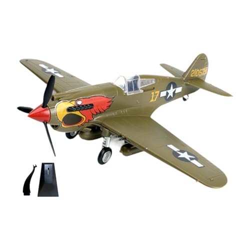 Amagogo 1/48 -Modellbausatz, Kampfflugzeug-Modell, hochdetailliertes Kinderspielzeug, pädagogisches Flugzeug-Ornament für Café, Zuhause, Dunkelgrün Amagogo 1/48 -Modellbausatz, Kampfflugzeug-Modell, hochdetailliertes Kinderspielzeug, pädagogisches Flugzeug-Ornament für Café, Zuhause, Dunkelgrün von Amagogo