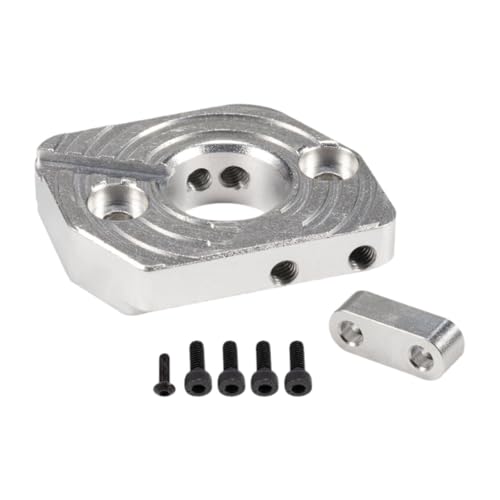 Amagogo 1/5 RC Motorplatte RC Auto Upgrades Teil Silber eloxiert Starke Spannung Moto Halter Motor Montage Halterung für Kraton 8S von Amagogo