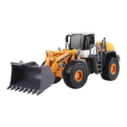 Amagogo 1/50 Skala Wheellader Spielzeugbaufahrzeugmodell Party liefert technische Auto Spielzeug Bulldozer Spielzeug für Kinder Jungen Kind von Amagogo