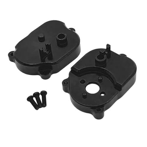 Amagogo 1 :12 Metall Upgrade Getriebe Abdeckung Upgrade RC Auto Teile Getriebe Gehäuse Abdeckung fürfür LC79 MN78 MN82, Schwarz von Amagogo