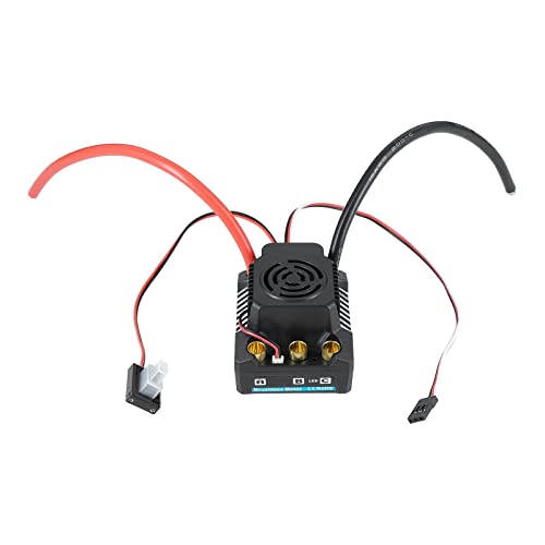 Amagogo 1:10 Maßstab RC 120A ESC Ersatz Wasserdicht für RC Hobby Auto Modell Crawler Trucks DIY Accs von Amagogo