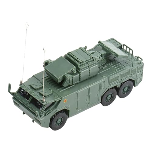 Amagogo 1:72 Panzerfahrzeug-Modellbausätze, Transport-LKW-Spielzeug, Miniatur-Auto-Spielzeugsimulation, 4D-Fahrzeug zum Zusammenbauen als Sammlerstück, GrÜn von Amagogo