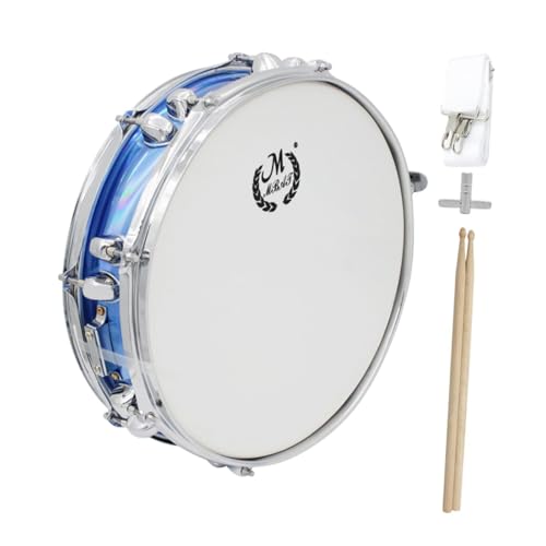 Amagogo 14'' Snare Drum Marching School Band Snare Drum Schlaginstrument Musikinstrument für Geburtstagsgeschenk Anfänger Erwachsene von Amagogo