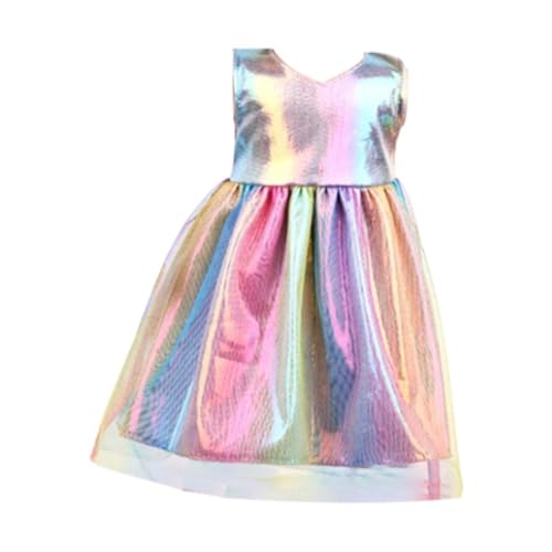 Amagogo 18-Zoll-Puppen-Partykleid, Outfits, Puppenzubehör, kreative Verkleidungskostüme, Puppenkleidung, Puppenkleidung für 43-cm-Puppen von Amagogo