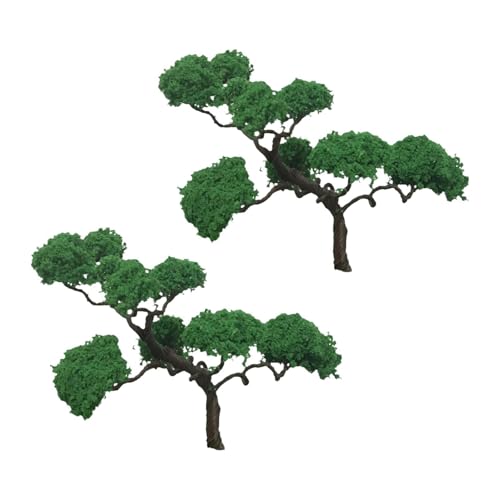 Amagogo 2 Stücke Miniaturbäume Zuglandschaft Dunkelgrüne DIY -Handwerksarchitekturbäume zum Herstellen von Bahnhofsbahns Sandtisch, 10cm Amagogo 2 Stücke Miniaturbäume Zuglandschaft Dunkelgrüne DIY -Handwerksarchitekturbäume zum Herstellen von Bahnhofsbahns Sandtisch, 10cm von Amagogo