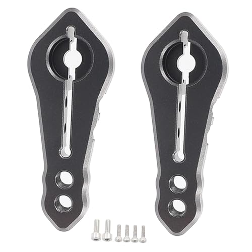 Amagogo 2pcs Metall 25T Servo Arm RC Auto Lenkung Arm Fernbedienung Auto Teile Ersetzen Sie das Lenkzubehör für RC Crawler DIY ACCS, Schwarz von Amagogo