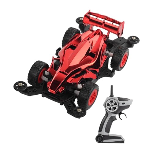 Amagogo 4WD RC Auto Rennauto Fahrzeugmodell Ferngesteuertes Auto RC Autos für Geschenk ab 5 Jahren Jungen Mädchen Partygeschenke Urlaub, Rot von Amagogo