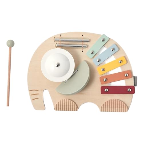 Amagogo 5 Skala -Xylophon für Kleinkinder Percussion Instrument Tragbares hölzerne Percussion Toy Pädagogische Musikspielzeug für Kinder für Zuhause von Amagogo