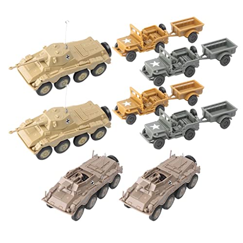 Amagogo 8Pcs Armored Tank Trailer :72 Scale 4D Model von Amagogo