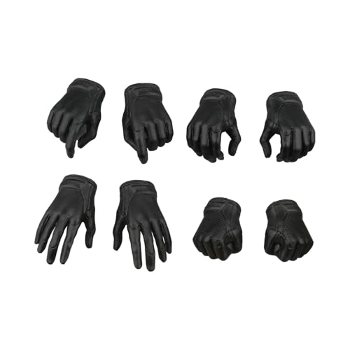 Amagogo 8X 1/6 Handschuh-Handmodell, handgefertigt, Miniatur-Puppenzubehör, Robustes Actionfiguren-Zubehör für 12-Zoll-Actionfiguren von Amagogo