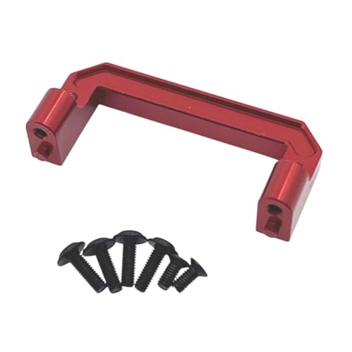 Amagogo Aluminium RC Car Servo Mount Upgrade Ersatz DIY Professional Servo Mount Feste Halter für 1/12 12428 12423 12427 12429, Rot von Amagogo