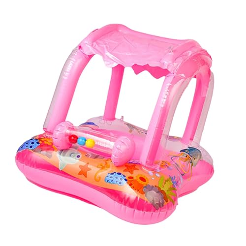 Amagogo Aufblasbarer Pool-Schwimmring mit Baldachin, Schwimmschlauch, Wasserspielzeug, aufblasbarer Schwimmring für den See, mit Glocke, Ohne Griff Amagogo Aufblasbarer Pool-Schwimmring mit Baldachin, Schwimmschlauch, Wasserspielzeug, aufblasbarer Schwimmring für den See, mit Glocke, Ohne Griff von Amagogo