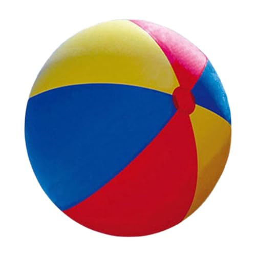 Amagogo Aufblasbarer Strandball Wasserballons Wasser Strandspielzeug Zubehör für Park Geschenk Outdoor, Rot, Blau Und Gelb von Amagogo