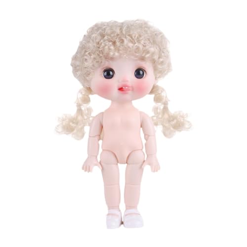 Amagogo BJD Girl Puppe mit Schuhen Flexible Gelenke Spielset Interactive schöne Modeduppe DIY Spielzeug für Kindergeschenke Urlaub Geburtstag, Style C von Amagogo