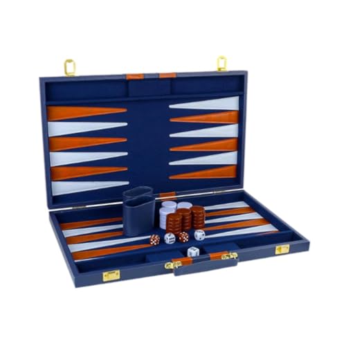 Amagogo Backgammon-Set, Strategiespiel, Tischspiele, frühes Lernen, fantasievolle Familienspiele, Backgammon-Brettspiele für Autotreffen von Amagogo