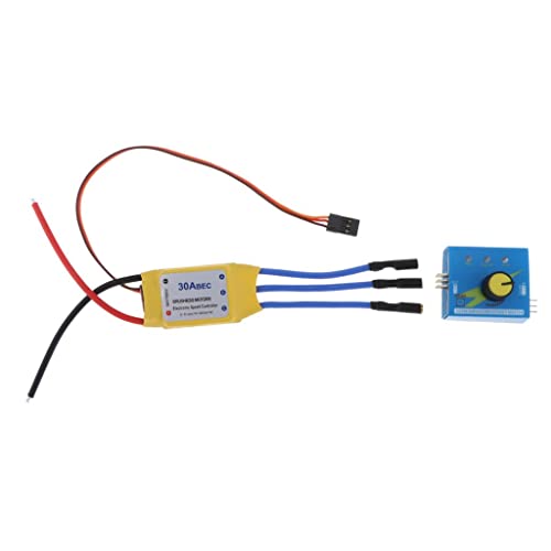 Amagogo Brandneues DC 12V 30A ESC Hochleistungs + Motorcontroller PWM RC Flugzeug Amagogo Brandneues DC 12V 30A ESC Hochleistungs + Motorcontroller PWM RC Flugzeug von Amagogo