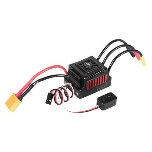 Amagogo Bürstenloser Motor Elektrischer Drehzahlregler 1/10 RC Auto ESC Änderungsteile Ersatz RC Zubehör für LKW Spielzeug, Style D von Amagogo