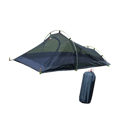 Amagogo Campingnetz, Bettnetz, tragbar, für Einzelpersonen, einzigartiges Netz für Erwachsene, Outdoor-Netz, Faltnetz, Zelt für Wanderungen, Autos, von Amagogo