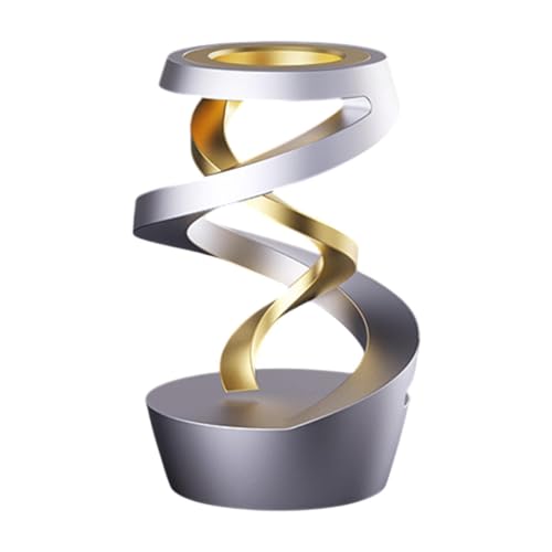 Amagogo Defying Schreibtischspielzeug, rotierendes Gyroskop, Ornament, Tischplatte, Schreibtisch, Fidget-Spielzeug für Erwachsene, als Geschenk im, Gold von Amagogo