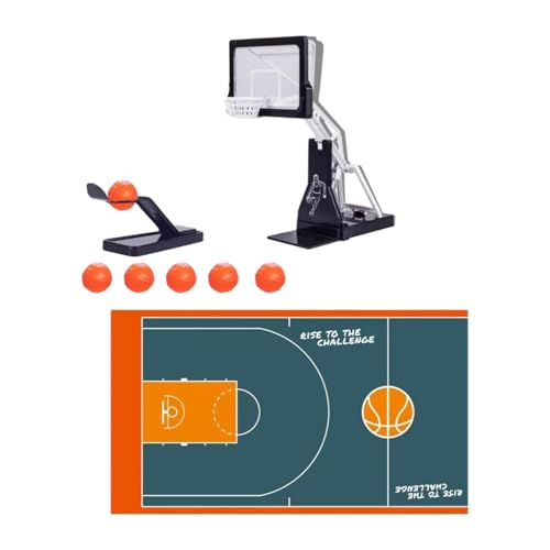 Amagogo Desktop Basketballspiel Arcade Game Tabletop Indoor, Neuheit, Basketball -Hoop -Spielzeug, Brettspiel für Jungen Mädchen Kinder Geburtstag Geschenk von Amagogo