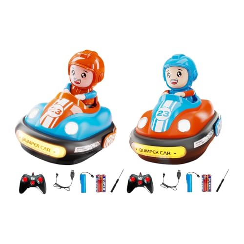 Amagogo Ferngesteuerte Autos, Mini-Ferngesteuerte Ejektorfahrzeuge, Partygeschenk, RC-Speed-Auto für Kinder, Blau Orange von Amagogo