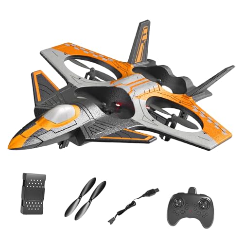 Amagogo Ferngesteuertes Flugzeug Spielzeug Hobby RC Segelflugzeug Auto Schweben RC Flugzeug Bereit RC Flugzeug Ferngesteuertes Flugzeug, Orange von Amagogo