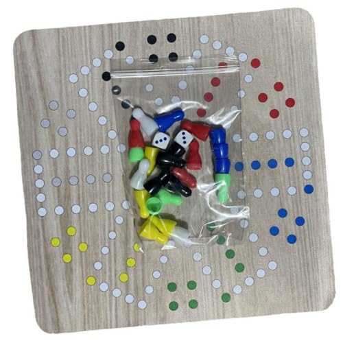 Amagogo Fliegendes Schach-Spielset, Desktop-Spiel, Lernspielzeug, 4–6 Spieler, Brettspiel-Set für Familienspielabend von Amagogo