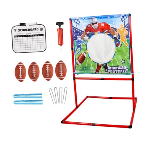 Amagogo Football Toss Game Football Passieren Sie Ziel -Fußballspiele außerhalb Spielzeugs werfen Zielspielzeug für Kids Yard Boys Family Events von Amagogo