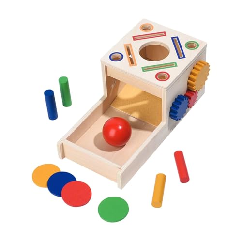 Amagogo Form- und Farbsortier- und passendes Spiel sensorisches Spiel entwickelstes Spielzeug Bildungsspielzeug für Kinder 1 2 3 Jahre Geschenk von Amagogo