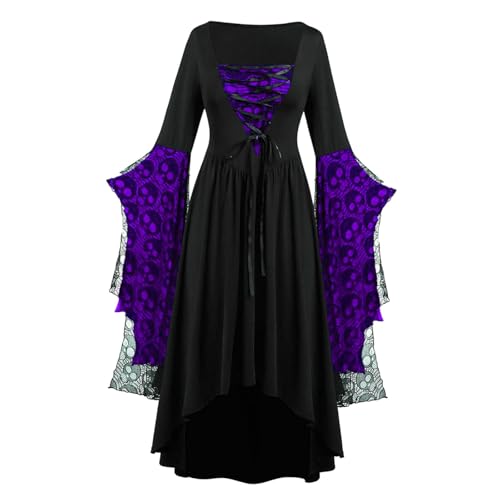 Amagogo Halloween Performance Kleid für Frauen Dekor Outfit für Kostüm Festivals Bar, 3XL von Amagogo