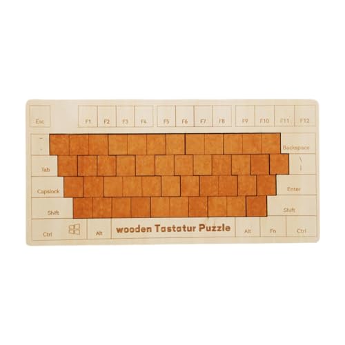 Amagogo Holzpuzzles für Kinder, Lernspielzeug, Montessori-Reisespiel, Stiellernen, Farbform-Puzzle für Jungen und Mädchen von Amagogo