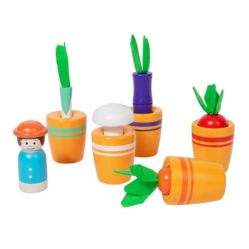 Amagogo Holzspielzeug, frühes pädagogisches Farbsortierspielzeug, Vorschul-Lernspielzeug, Karottenziehspiel für Partygeschenke, Geschenk für Babys und Amagogo Holzspielzeug, frühes pädagogisches Farbsortierspielzeug, Vorschul-Lernspielzeug, Karottenziehspiel für Partygeschenke, Geschenk für Babys und von Amagogo