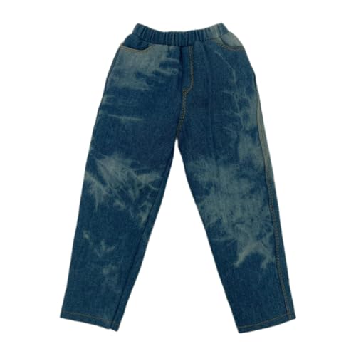 Amagogo Jeans-Kostüm im Maßstab 1:6, handgefertigte Puppenkleidung, Miniatur-Hosen für 12-Zoll-Puppenmodelle, Actionfiguren, Zubehör von Amagogo