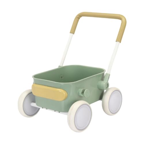 Amagogo Kinder Einkaufswagen Trolley Einkaufswagen Spielzeug Rollenspiel Lernspielzeug Baby Trolley Supermarkt Trolley für Kinder, GrÜn von Amagogo