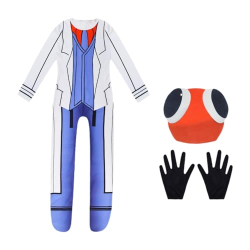 Amagogo Kinder Halloween Kostüm Lustiges Jumpsuit Outfit für Kostümrollenspiele, 140 von Amagogo