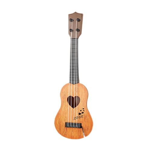 Amagogo Kinder Ukulele Kinder Gitarren Musical Spielzeug zufällige Farbe tragbares verstellbares Tuning 4 -Streich -Gitarre für Jungen Mädchen Kindergeschenk von Amagogo