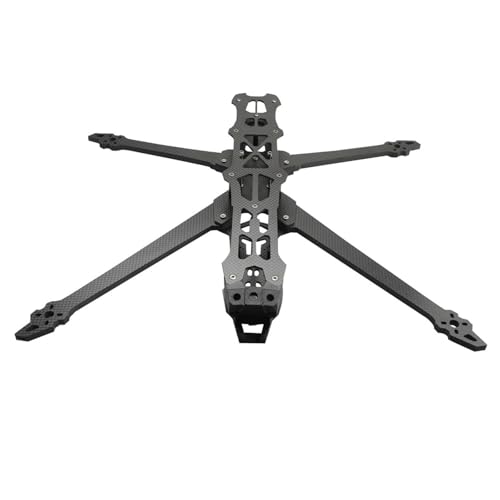 Amagogo Kohlefaser-Quadcopter-Rahmen-Kit für Quadcopter DIY modifiziertes Zubehör, 10inch von Amagogo