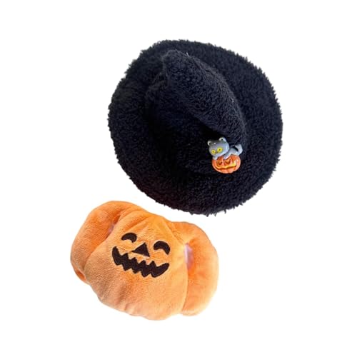 Amagogo Kostüme für Plüschpuppen, Halloween-Kürbisanzug, DIY-Foto-Requisiten, praktische, lehrreiche Puppenkleidung für Mädchen für 6,69-Zoll-Puppen von Amagogo