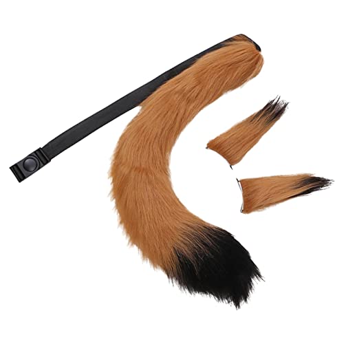 Amagogo Kunstpelz- und -Set, Kostüm, Kostümzubehör, Partys mit Tiermotiven für Halloween, schwarz Amagogo Kunstpelz- und -Set, Kostüm, Kostümzubehör, Partys mit Tiermotiven für Halloween, schwarz von Amagogo