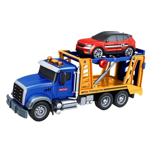 Amagogo LKW-Spielzeug für die frühe Entwicklung der Sinneswahrnehmung, Kinderspielfahrzeug, Fahrzeugtechnik, Auto-Spielset für Kinder ab 3 Jahren, Transport-LKW von Amagogo