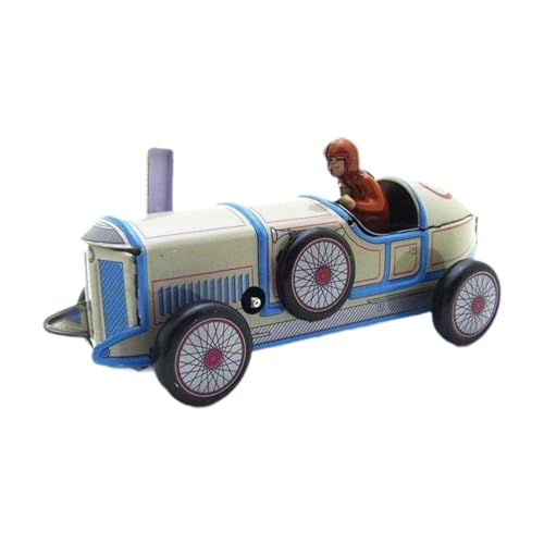 Amagogo MS507 Rennwagen-Modellspielzeug, Aufziehspielzeug, Sammlerstück, Cafés, Dekor, klassisches Automodell, Ausstellungsstück, Eisenautomodell für Kinder von Amagogo