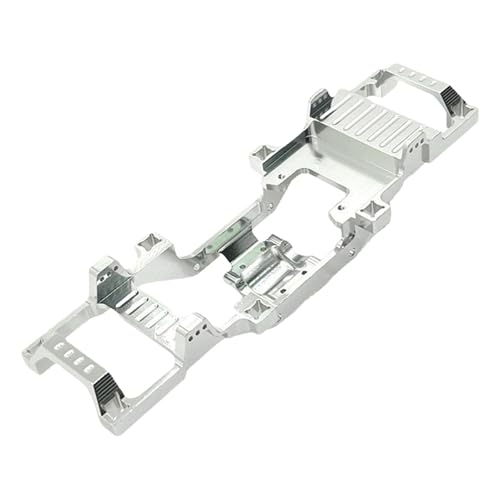 Amagogo Metallrahmen für Fcx24 RC-Auto, Metallteile, praktisches, vielseitiges RC-Car-Chassis, Rahmenmaßstab, RC-Chassis für Modellauto-DIY-Teile, Silber von Amagogo